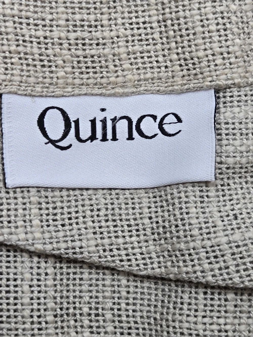 NWT QUINCE Set Of 4 48x84 Cotton Sheer Curtains Grey 0837